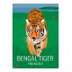 BENGAL TIGER - Wild Animal - Educational Board - Poster Retro Vintage - Art Gallery - Deco