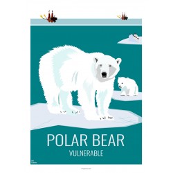 OURS POLAIRE - Animaux Sauvages - Planche Pédagogique