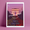 Affiche Les Champs Elysées et ses automobilistes, 2016