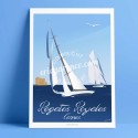 Affiche Les Régates Royales en baie de Cannes, 2016