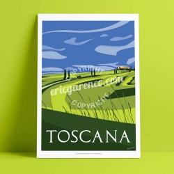 Poster Spring in Tuscany, 2016