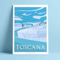 Poster Winter in Tuscany, 2016