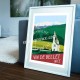 Poster Le Vin de Bellet à Nice by Eric Garence, French Riviera french made in France deco frenchie collection Toasc Cremat Clos 