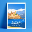 Poster Antibes and the Paddle Girl, 2017