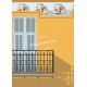 Affiche Maison à Frise à Cagnes par Eric Garence, Côte d'Azur France affichiste savignac roger broders publicité pub Art déco re