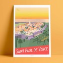 Saint Paul de Vence, original artwork 2017