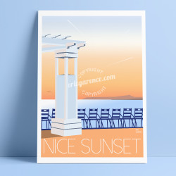 Affiche Nice Sunset, 2019