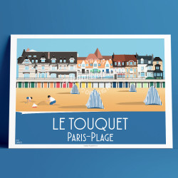 Affiche Le Touquet Paris-Plage, 2019