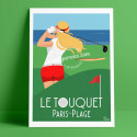 Affiche Le Golf du Touquet Paris-Plage, 2019