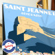 Affiche Saint Jeannet Eric Garence Cadeau Gift Poster Tableau France Galerie Baou Gaude Gattieres