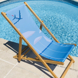 Deck Chair Personnalized by Eric Garence