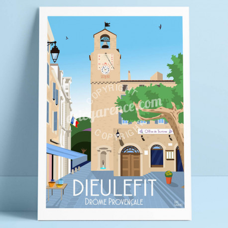 Dieulefit, le Beffroi à l'heure du Picodon, 2019