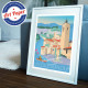 Poster La Colle sur Loup French Riviera Poster Eric Garence