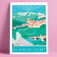Poster Villeneuve Loubet French Riviera Poster Eric Garence
