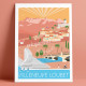 Poster Villeneuve Loubet French Riviera Poster Eric Garence