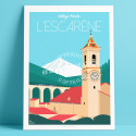 Affiche L'Escarène, Village Perché, 2020