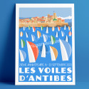 Poster Les Voiles d'Antibes, 25th édition, 2020