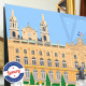 Affiche Nancy, place Stanislas par Eric Garence, Auvergne Rhone Alpes Ain art galerie artiste art-déco, concept store