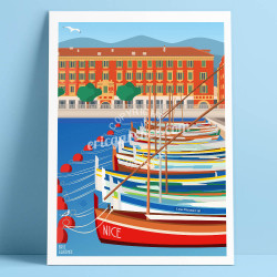 Affiche Le Port de Nice et Lou Passagin, 2020