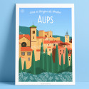 Poster Aups, Capital of Truffles, 2020