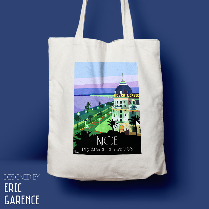 Tote Bags designed by Eric Garence Nice Negresco