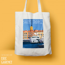 Tote Bag "Saint Tropez - Le Port"