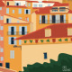 Poster Grasse by Eric Garence, French Riviera aluminim plexiglass paper original limited Capital of perfume