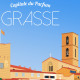 Poster Grasse by Eric Garence, French Riviera aluminim plexiglass paper original limited Capital of perfume