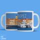 Mug " Port de Saint Tropez" , Eric Garence, Golfe, Yacht, clocher, noel, cadeau, cote d'azur, de funes, cruch