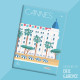Magnet, "Cannes, Palaces" Aimant, Eric Garence, Deco, house, gift, cadeau, business, nice, cote d'azur, artist