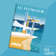 Magnet, "Le Plongeoir, 2020" Aimant, Eric Garence, Deco, house, gift, cadeau, business, nice, cote d'azur, arti