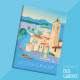 Magnet, "Les secrets de La Colle-sur-Loup" Aimant, Eric Garence, Deco, house, gift, cadeau, business, nice, cote d'azur, arti