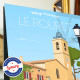 Affiche Le Rouret, Le Chat et le Marché de la Truffe, Eric Garence, Roquefort, Cote d'azur, Provence, Chat, 