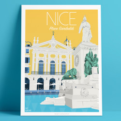 Poster Nice, Garibaldi place , 2022