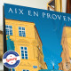 Affiche, Aix-en-Provence and the Cours Mirabeau Provence, Sainte Victoire, Bouches du Rhônes, Cézanne Poster, decoration, art, p