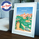 Affiche "sunrise in Mougins"