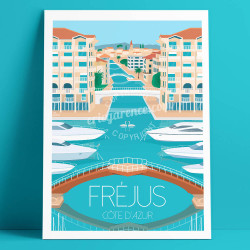 Poster  Fréjus The harbour 2022