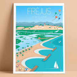 Affiche "Fréjus Saint Aygulf, 2022"