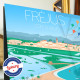 Affiche "Fréjus Saint Aygulf, 2022"