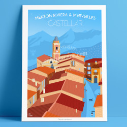 Affiche Castellar, Alpes-Maritimes 2023