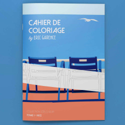 Cahier de Coloriage - Nice - Tome 1 by Eric Garence