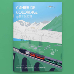 Cahier de Coloriage - Tome 11 - Le Mercantour, Isola 2000, Auron, Valberg by Eric Garence