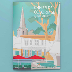 Cahier de Coloriage - Tome 12 - Les Alpilles, La Saint Victoire, Aix by Eric Garence